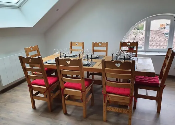 Le Cerf 8 Personnes + 1 Bebe * Raon-aux-Bois